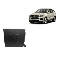  Acél kapcsolószekrény védőlemez Mercedes GLE X166  - (2015-2019) karosszéria elem