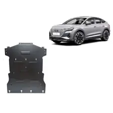  Acél motor, hűtő védőlemez Audi Q4 e-tron - (2022-2026) karosszéria elem