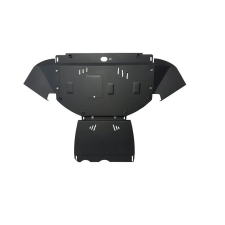  Acél motor, hűtő védőlemez Seat Exeo  - (2008-2013) karosszéria elem