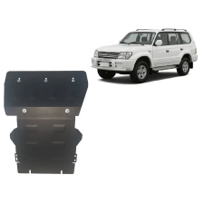  Acél motor, hűtő védőlemez Toyota Land Cruiser J90  - (1995-2002) karosszéria elem