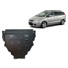  Acél motor, kapcsolószekrény, hütő védőlemez Mazda 5 - (2003-2009) karosszéria elem