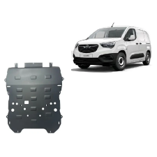  Acél motor, kapcsolószekrény, hűtő védőlemez Opel Combo  - (2018-2026) karosszéria elem