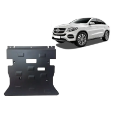  Acél motor, kapcsolószekrény védőlemez Mercedes GLE Coupe C292  - (2015-2019) karosszéria elem