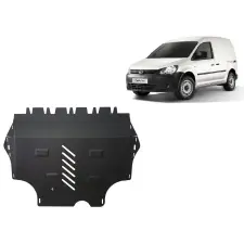  Acél motor, kapcsolószekrény védőlemez VW Caddy  - (2011-2020) karosszéria elem