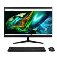 Acer Aspire C24-1800 All-in-One PC (Black) | Intel Core i3-1305U | 16GB DDR4 | 2000GB SSD | 0GB HDD | Intel UHD Graphics | W10 P64 asztali számítógép