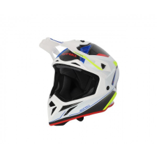 Acerbis cross sisak -Steel Carbon 22-06 – fehér/fekete bukósisak