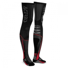 Acerbis cross zokni - X-Leg Pro - fekete/piros motocross mez