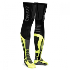 Acerbis cross zokni - X-Leg Pro - fekete/sárga motocross mez