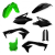 Acerbis FULL KIT PLASTIC KAWASAKI KXF 450 16-17 - GREEN/BLACK
