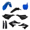 Acerbis FULL PLASTIC KIT YAMAHA 125/250 22/23 - BLUE - FULL PLASTIC KIT YAMAHA 125/250 2022 - BLUE/BLACK