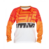 Acerbis gyerek cross mez - MX J-Windy Four Kid Vented – narancs/fehér