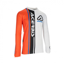 Acerbis JERSEY MX J TRACK CONNECTION - ORANGE/WHITE motocross mez