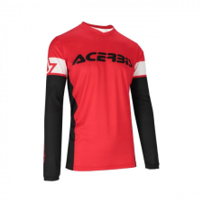 Acerbis JERSEY MX J-TRACK INC 2.0 - RED/BLACK motocross mez