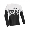 Acerbis MX JERSEY LINEAR KID - BLACK/WHITE