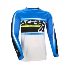 Acerbis MX JERSEY LINEAR KID - BLUE/WHITE motocross mez