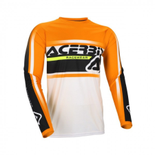 Acerbis MX JERSEY LINEAR KID - ORANGE/BLACK motocross mez