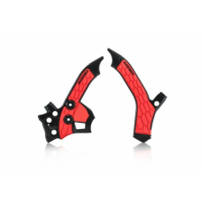 Acerbis vázvédő - X-Grip - CRF250L 13-20 - fekete/piros egyéb motorkerékpár alkatrész