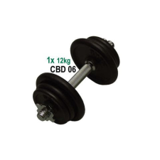 Acra egykezes súlyzókészlet, 12 kg kézisúlyzó