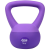 Acra Soft PVC Kettlebell 2 kg, lila