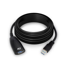Act AC6105 USB3.2 Booster 5m Black kábel és adapter