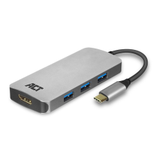 Act AC7024 USB-C to HDMI 4K adapter and Hub hub és switch