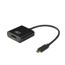 Act ac7320 usb-c to displayport female adapter 4k black kábel és adapter