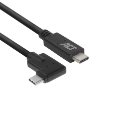 Act AC7407 USB-C Angled Cable 2m Black kábel és adapter