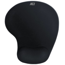 Act AC8010 Ergonomic with wrist rest Egérpad Black asztali számítógép kellék