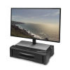 Act AC8215 Monitor stand extra wide with two drawers adjustable height
