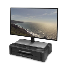 Act AC8215 Monitor stand extra wide with two drawers adjustable height videójáték kiegészítő