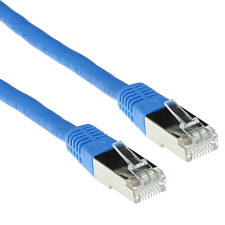Act ACT CAT5e F-UTP Patch Cable 1m Blue kábel és adapter