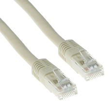 Act ACT CAT6 U-UTP Patch Cable 0,5m Ivory kábel és adapter