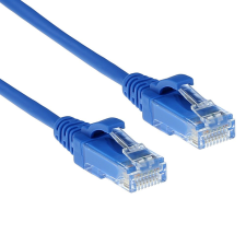 Act ACT CAT6 U-UTP Patch Cable 3m Blue (DC9603) kábel és adapter