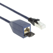 Act ACT CAT6A S-FTP Patch Cable 10m Blue kábel és adapter