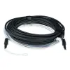 Act ACT Multimode 50/125 OM3 indoor/outdoor cable 4 way with LC connectors 20m Black