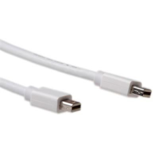 Act ak3962 mini displayport cable male-male 3m white kábel és adapter