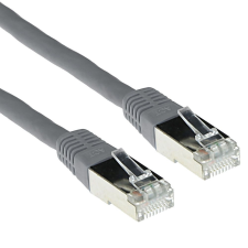 Act CAT5e F-UTP Patch Cable 0,5m Grey kábel és adapter