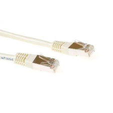 Act CAT5e F-UTP Patch Cable 2m Ivory IB7202 kábel és adapter