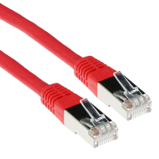 Act CAT5e F-UTP Patch Cable 5m Red IB7505 kábel és adapter