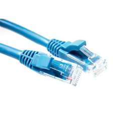 Act CAT5e U-UTP Patch Cable 0,5m Blue IK5600 kábel és adapter