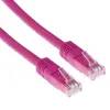 Act CAT5e U-UTP Patch Cable 1m Pink IB4801