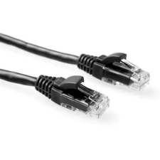 Act CAT5e U-UTP Patch Cable 3m Black IK5903 kábel és adapter