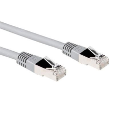 Act CAT5e U-UTP Patch Cable 3m Grey (IB2003) kábel és adapter