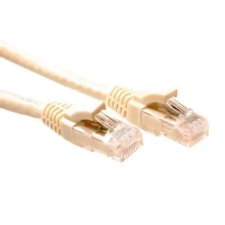 Act CAT5e U-UTP Patch Cable 3m Ivory IK5403 kábel és adapter