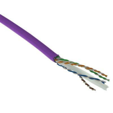 Act CAT6 F-UTP Installation cable 305m Violet (FS6013) kábel és adapter