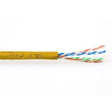 Act CAT6 U-UTP Installation cable 305m Yellow (EP388B) kábel és adapter