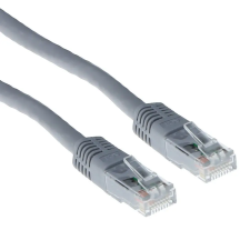 Act CAT6 U-UTP Patch Cable 0,25m Grey IB8052 kábel és adapter