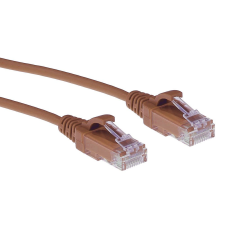 Act CAT6 U-UTP Patch Cable 3m Brown DC9203 kábel és adapter