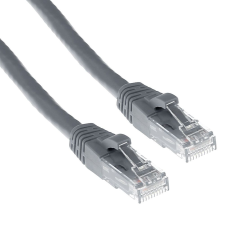 Act CAT6 U-UTP Patch Cable 4m Grey IS8004 kábel és adapter