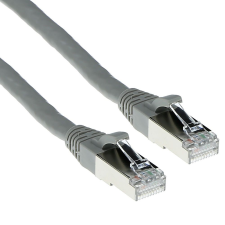 Act CAT6A S-FTP Patch Cable 1,5m Grey FB3051 kábel és adapter